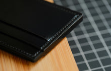 Load image into Gallery viewer, Four Pocket Cardcase - Black Horween Shell Cordovan
